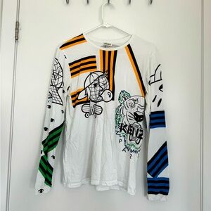 Kenzo Paris Long Sleeve Top